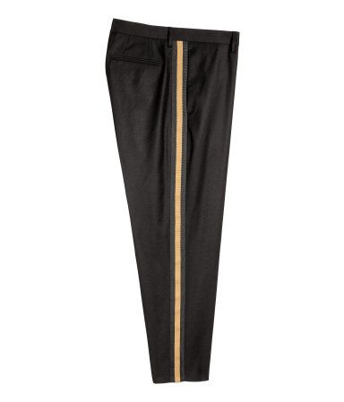 H&M Suit Pants with Stripes $34.99 | H&M (US)
