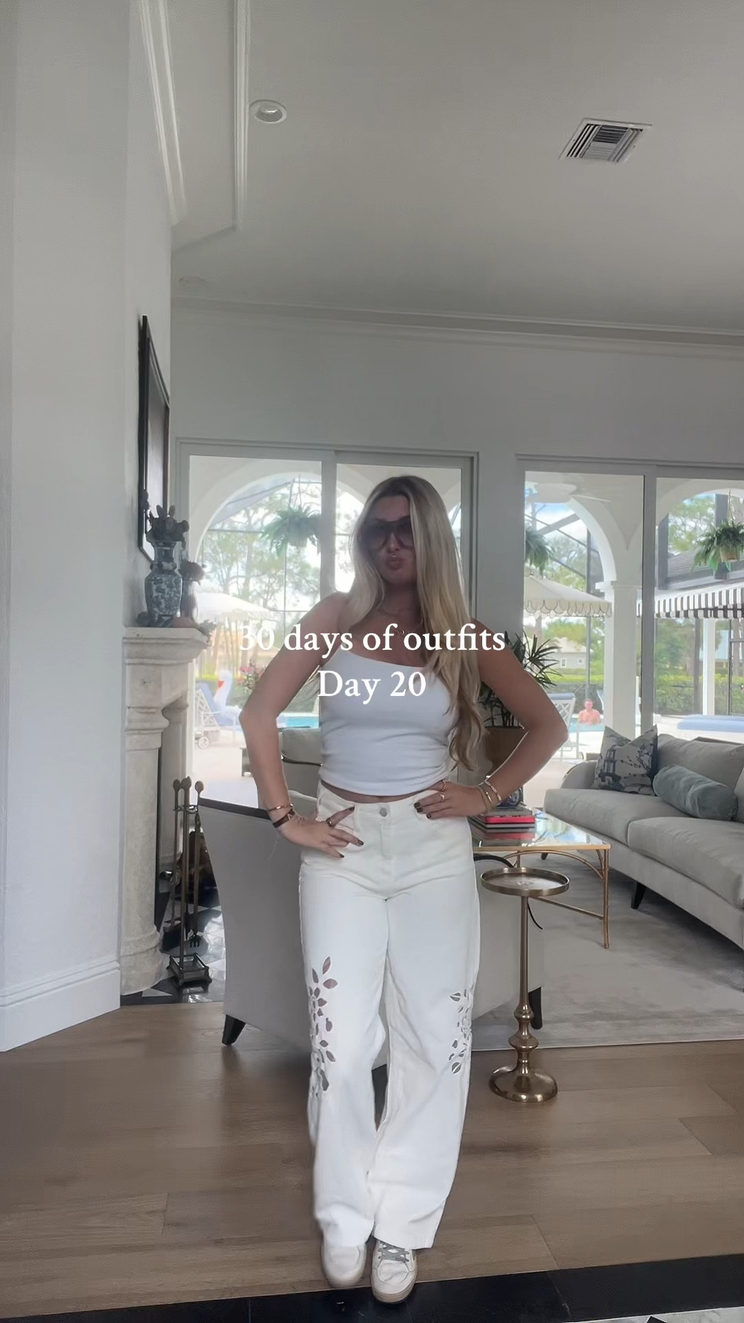 Ootd!! 
Size up in the denim!!



Fun denim 
Denim 
Anthropologie 
Abercrombie bra top 

#LTKStyleTip #LTKSeasonal #LTKFindsUnder50