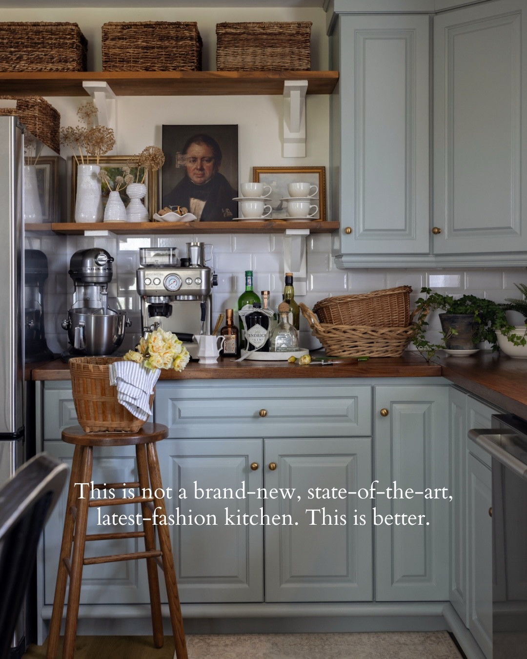 Sharing the sources for everything from our better-than-new kitchen! Cabinet color is Benjamin Moore Mount Saint Anne.

#LTKOver40 #LTKSeasonal #LTKHome