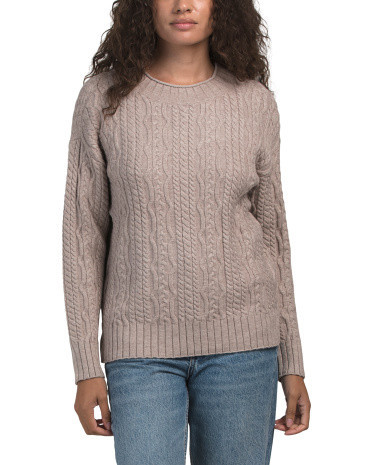 Roll Neck Cable Knit Sweater | TJ Maxx