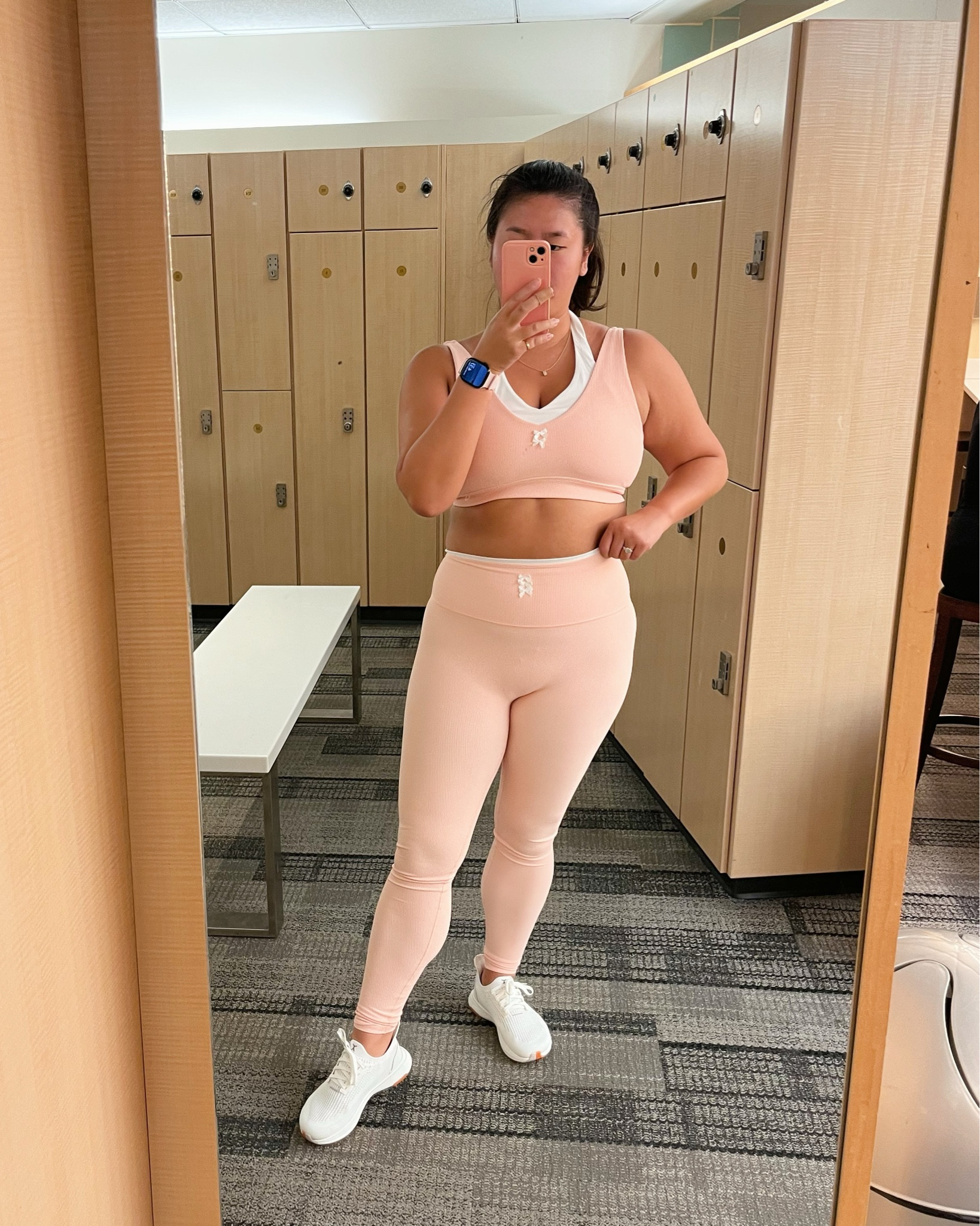 The cutest and softest baby pink workout set for summer from Astoria Activewear ✨
I love the seamless leggings that move with you and all of the cute detailing this set has 💞

#LTKFindsUnder100 #LTKShoeCrush #LTKActive