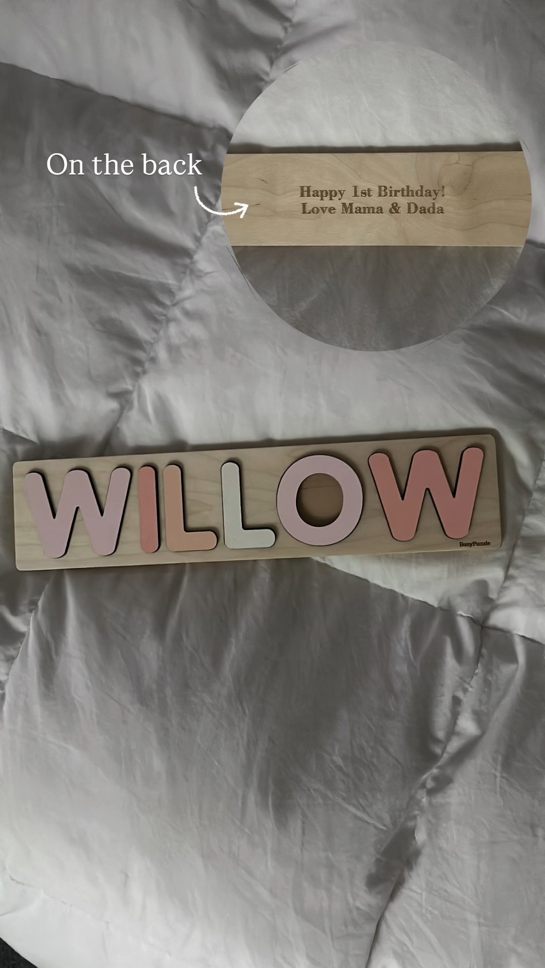 Custom Name Puzzle

#LTKHome #LTKBaby #LTKKids