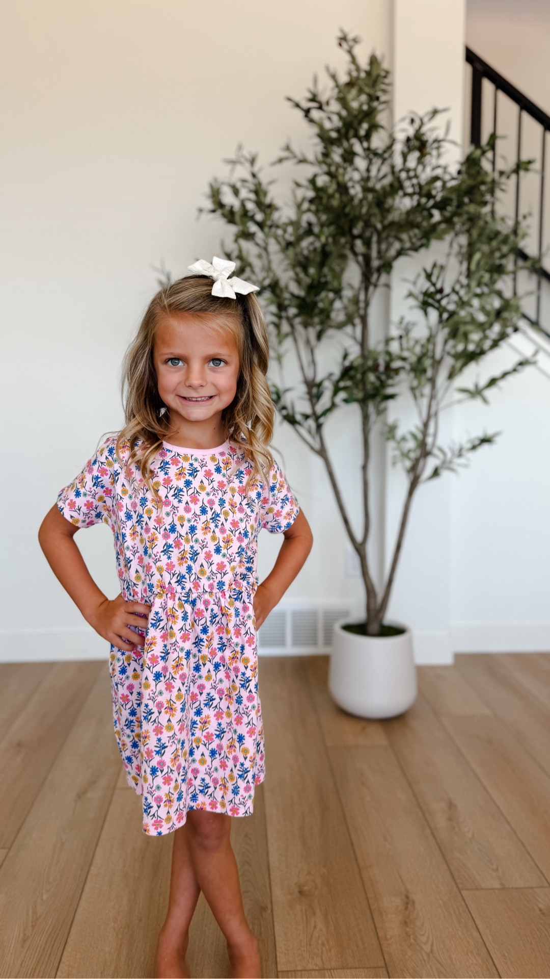 How is she going off to kindergarten🥹 Starting at a new school in a new state is scary so I’m doing everything I can to make sure Jemma is comfortable and excited! I found her the most darling dresses from Tea Collection and she is obsessed! CALLA20 will save you 20% off your order through August 8th! 

#LTKKids #LTKFamily