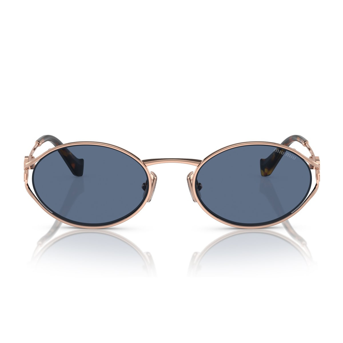 Miu Miu 0mu 52ys Zvf1v1 Oro Rosa Sunglasses | Italist.com US
