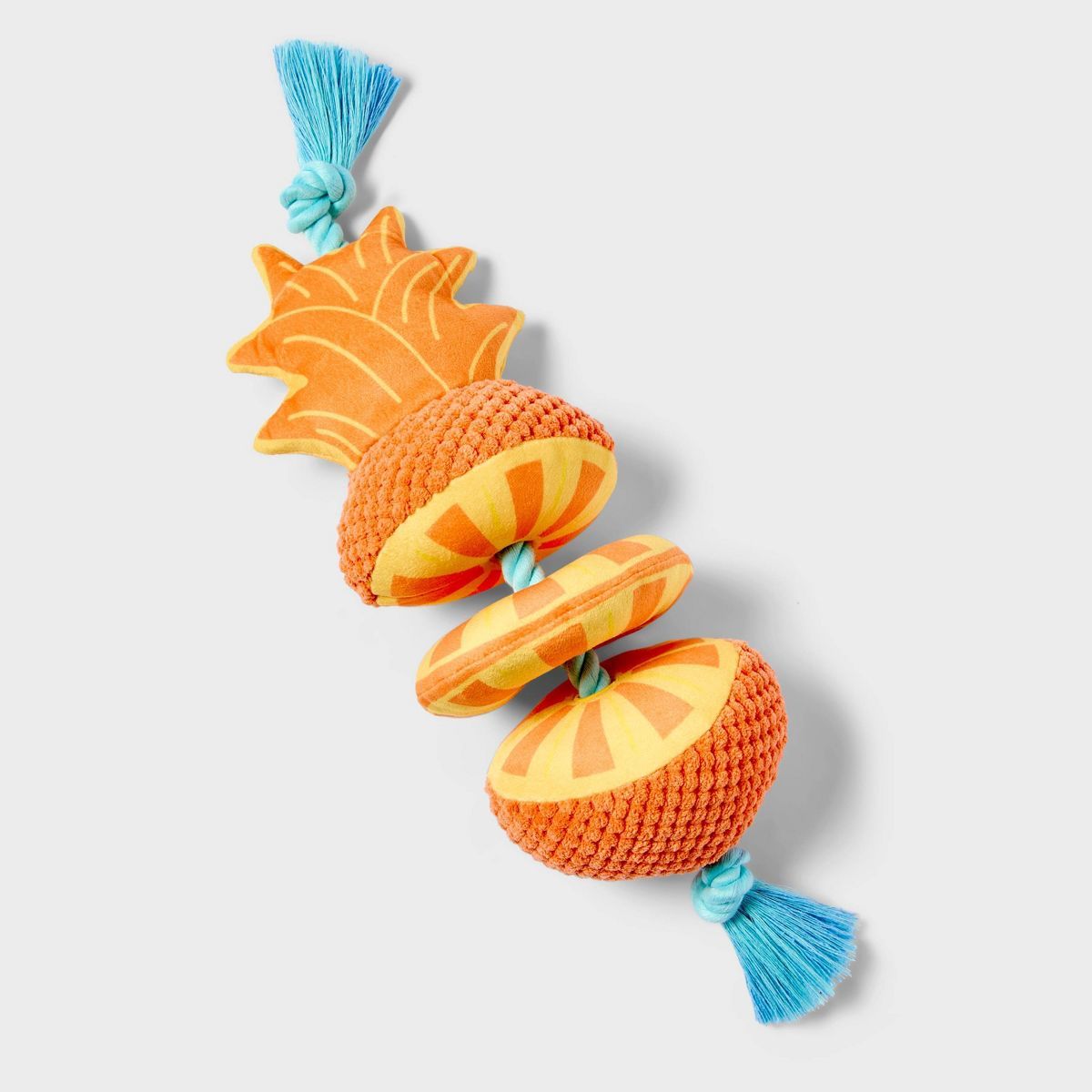 16" Pineapple with Rope Dog Toy - Sun Squad™ | Target