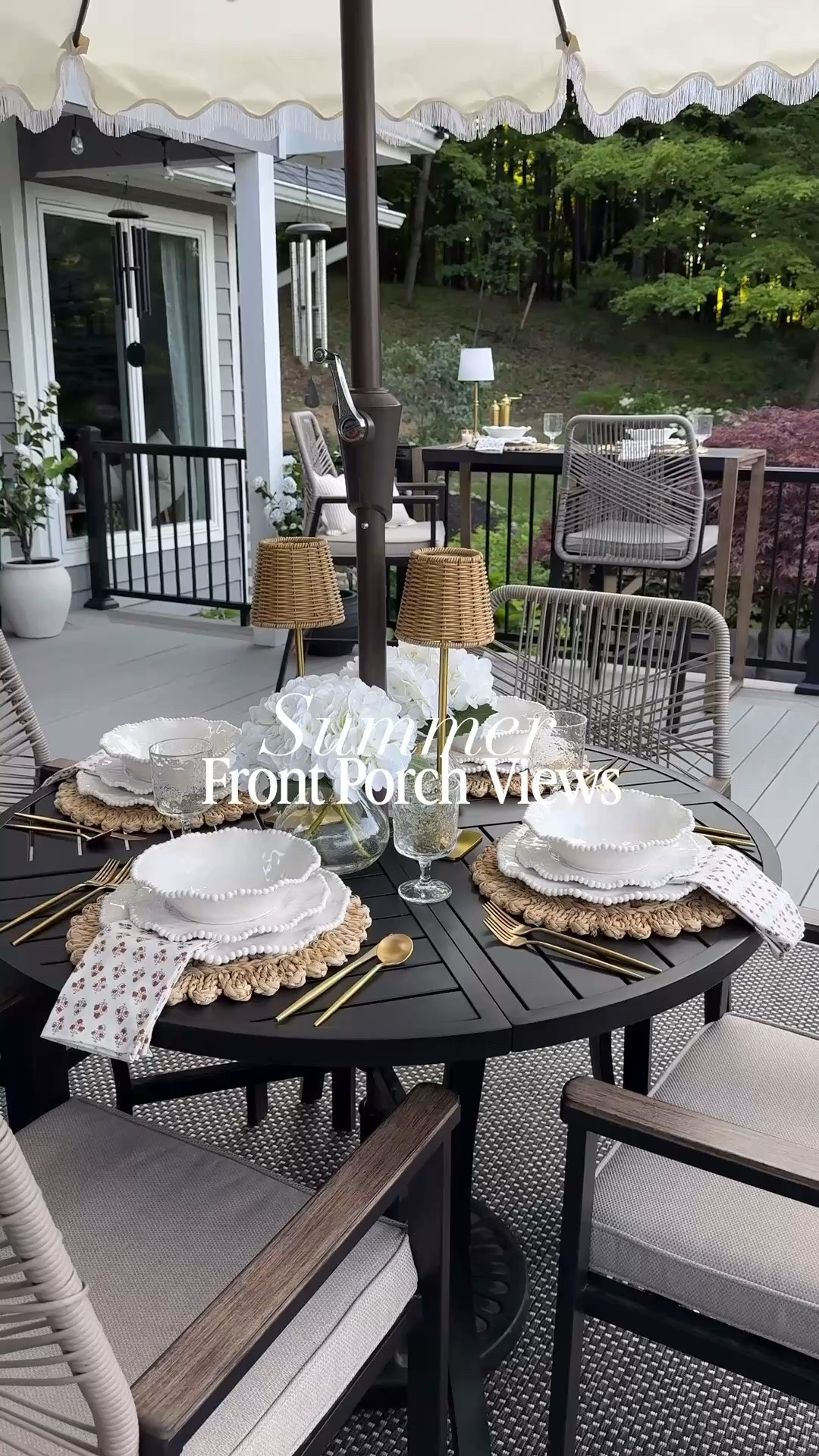 SUMMER FRONT PORCH VIEWS

Follow @farmtotablecreations on Instagram for more home finds and styling inspiration.

Create an outdoor space you’ll actually want to spend time in with timeless furniture, cozy textures, and layered décor that feels inviting from morning coffee to evening gatherings. These are the pieces that make your porch feel like an extension of your home.

#OutdoorLiving #SummerPorch #PatioDecor #AmazonHome #HomeInspiration

#LTKHome #LTKSaleAlert #LTKSeasonal