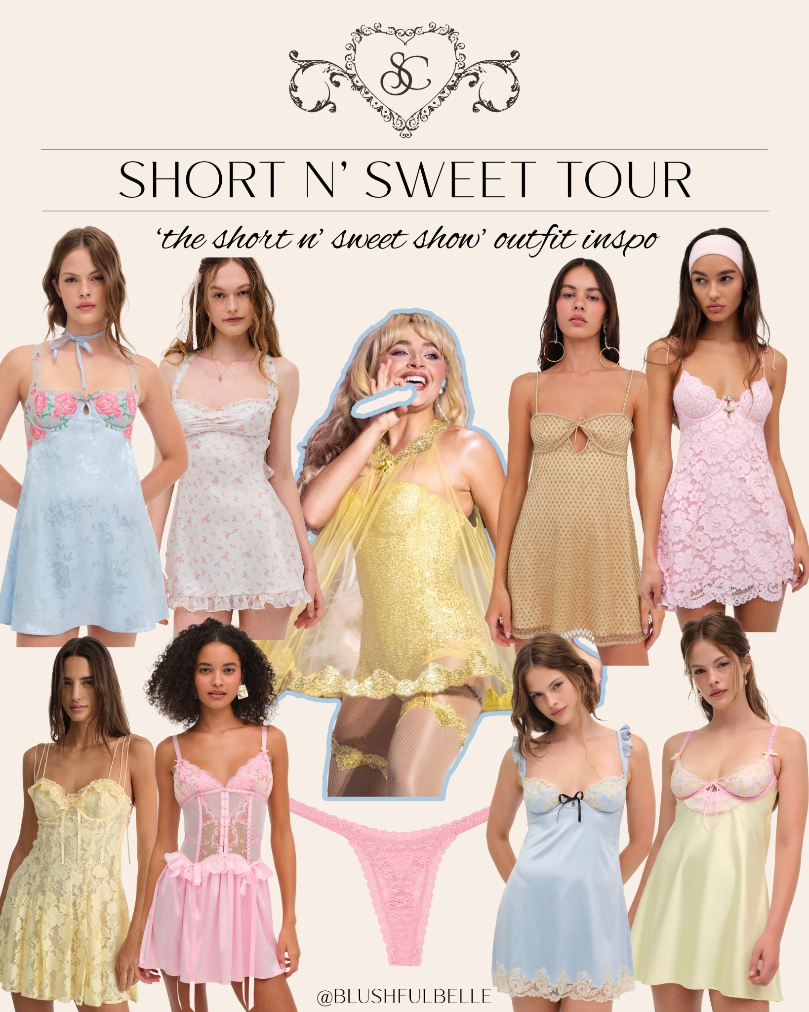 Sabrina Carpenter Short N’ Sweet Tour concert outfit ideas inspired by Bed Chem 💋

#LTKParties #LTKStyleTip