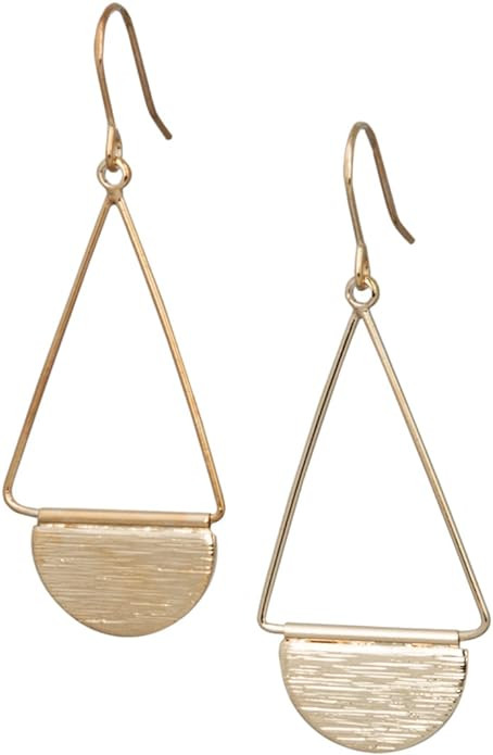 New! Shield Paddle Earring Lightweight Statement Earrings | SPUNKYsoul Collection | Amazon (US)