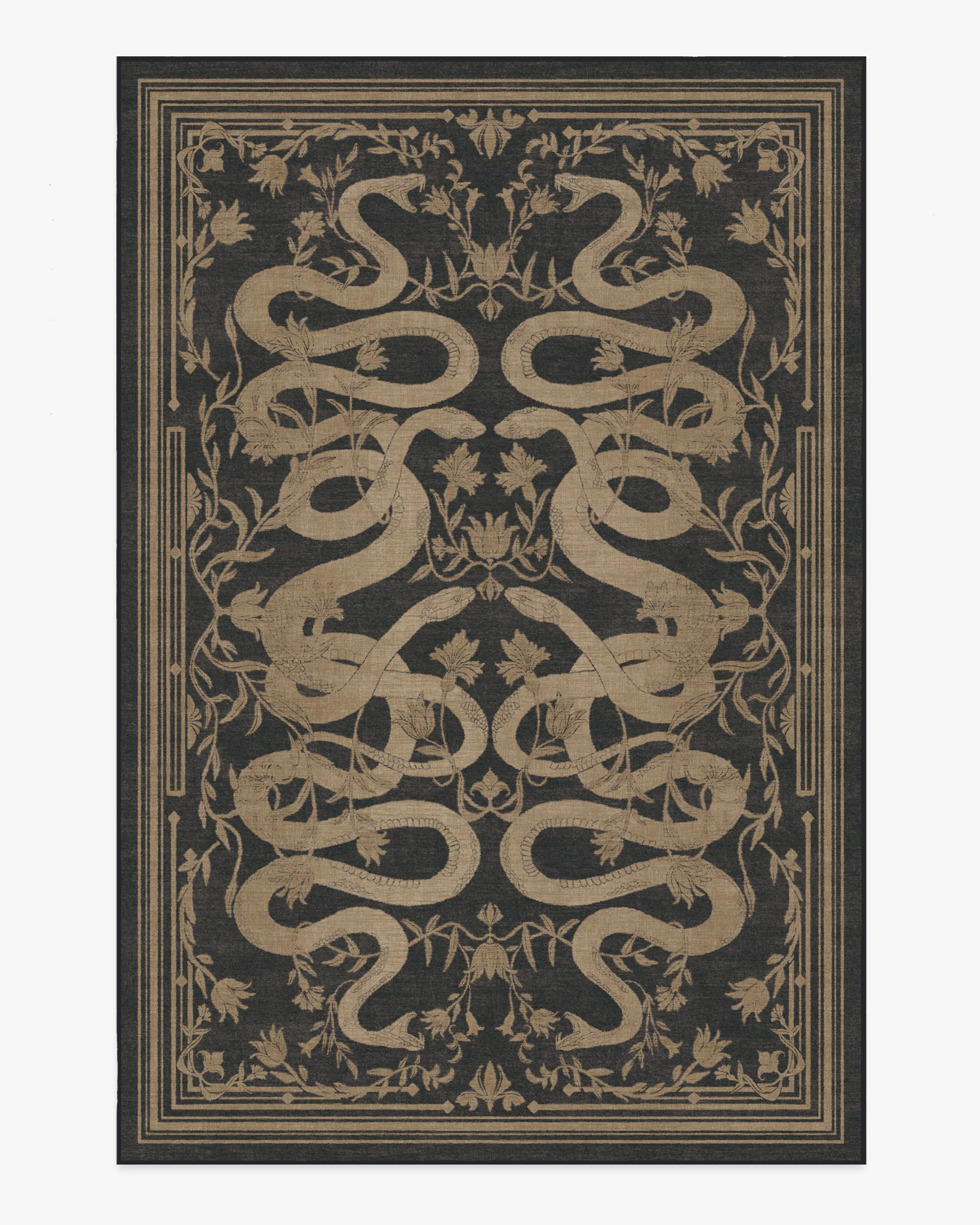 Martyn Lawrence Bullard Sumaya Soft Black Tufted Rug | Ruggable | Ruggable