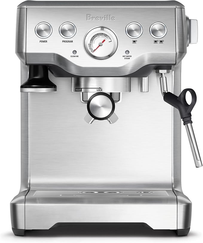 Breville BES840XL Infuser Espresso Machine, Brushed Stainless Steel | Amazon (US)