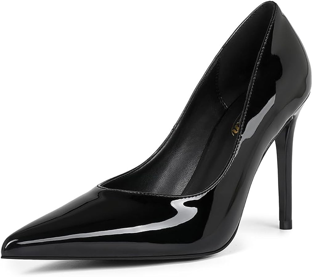Stiletto Heel Pumps for Women Pointed Toe Wedding Dress Shoes Sexy High Heels Slip on Prom Shoes. | Amazon (US)