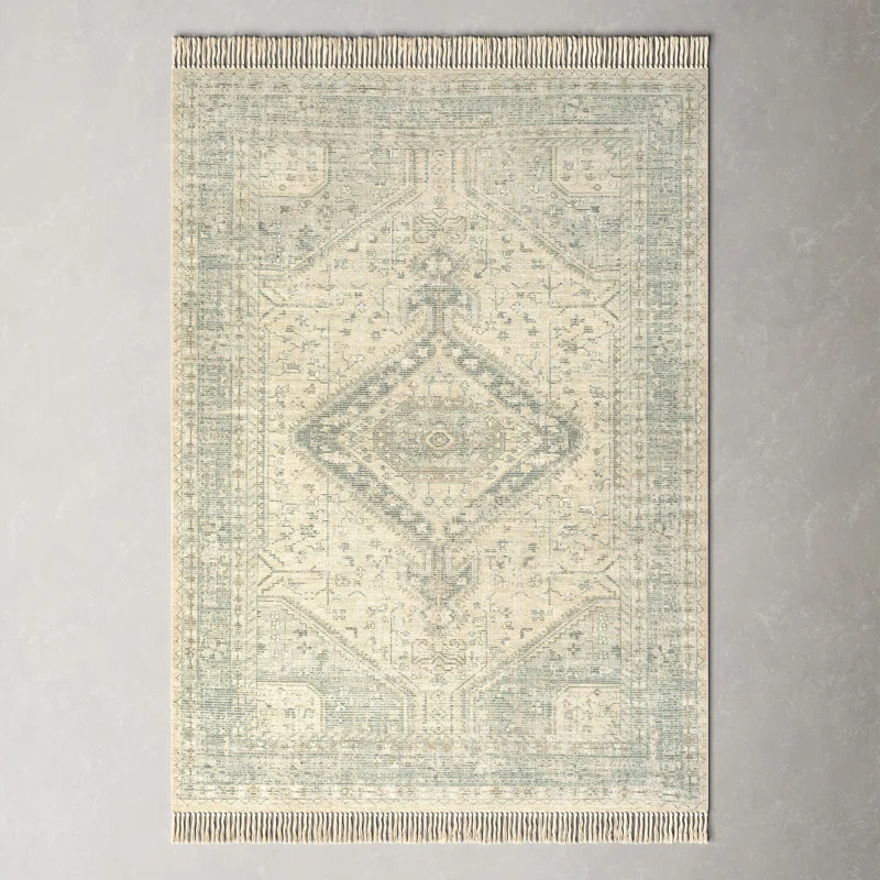 Tucson Oriental Handmade Handwoven Sage Area Rug | Wayfair North America