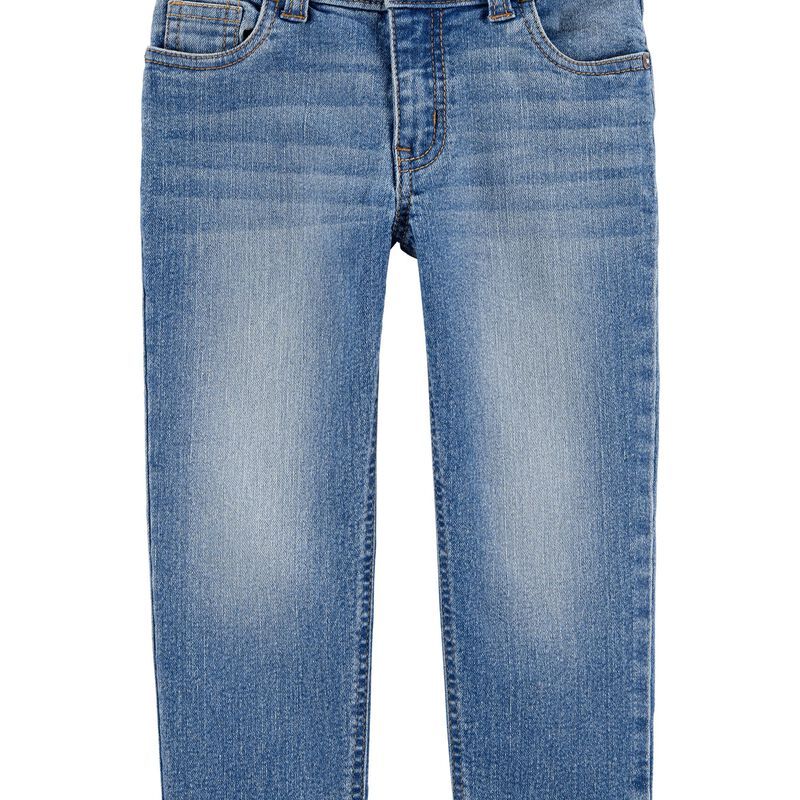 Straight Leg Natural Indigo Wash Jeans | Carter's