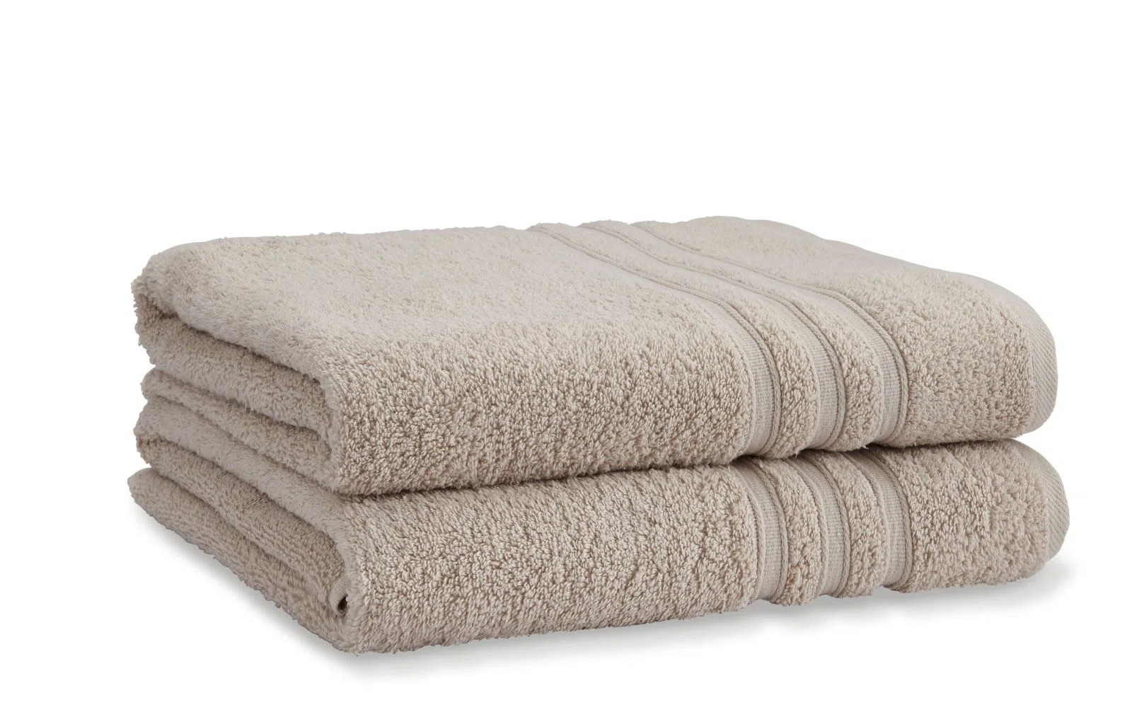 Zero Twist 100% Cotton Bath Sheet Pairs (Set of 2) | Wayfair UK