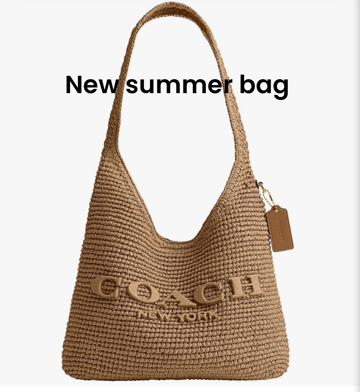 New summer bag and I’m
Obsessed 😍 coach bags straw bags summer bags

#LTKSeasonal #LTKTravel #LTKgrwm