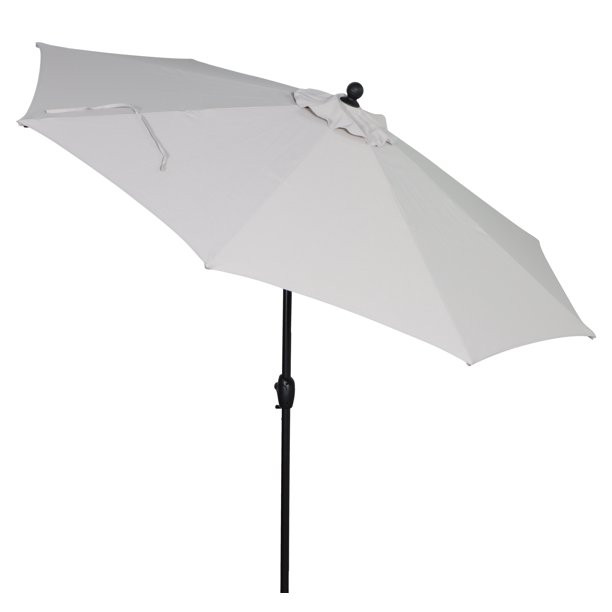 Better Homes & Gardens 9-foot Outdoor Market Patio Umbrella, Grey - Walmart.com | Walmart (US)