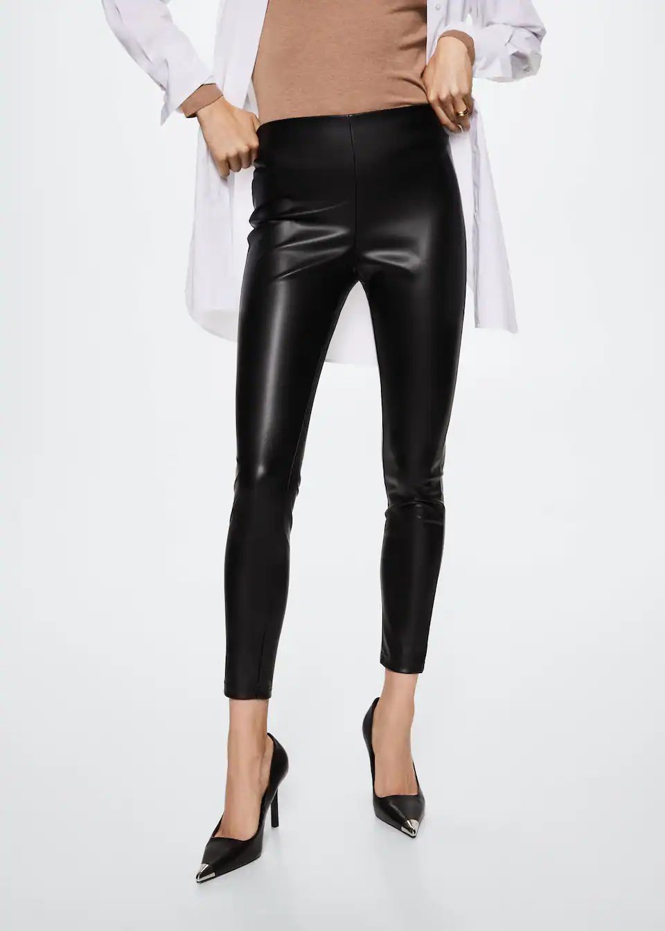 Search: Leather trousers (20) | Mango United Kingdom | MANGO (UK)