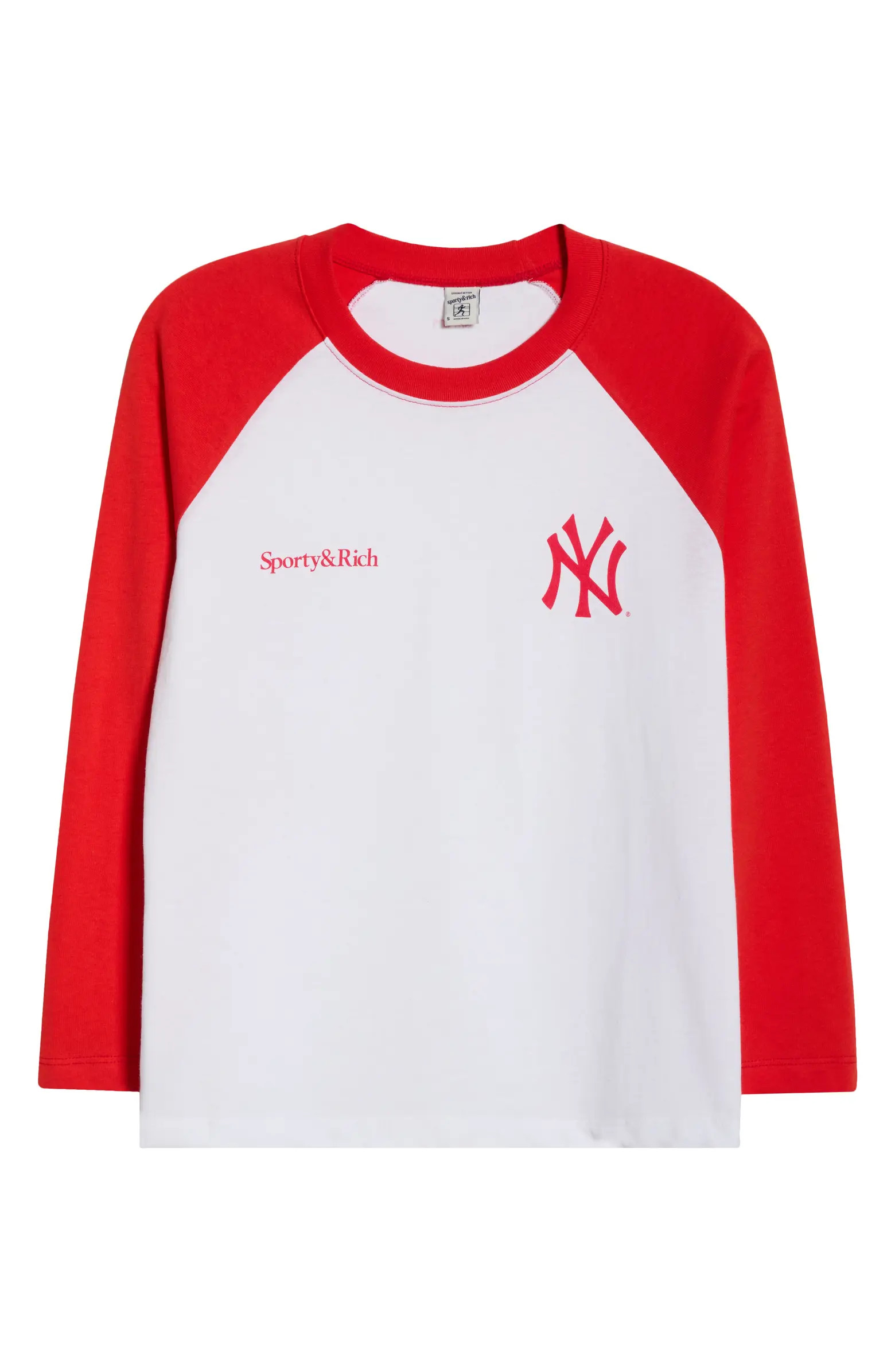 x Yankees Serif Cotton Baseball T-Shirt | Nordstrom