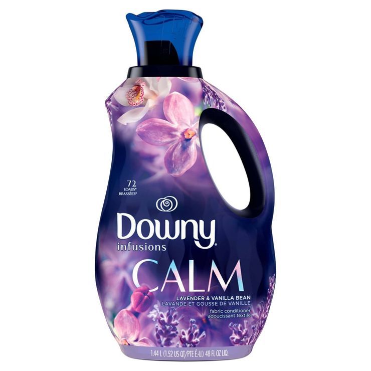 Downy Infusions Calm Liquid Fabric Softener - Lavender & Vanilla Scent | Target