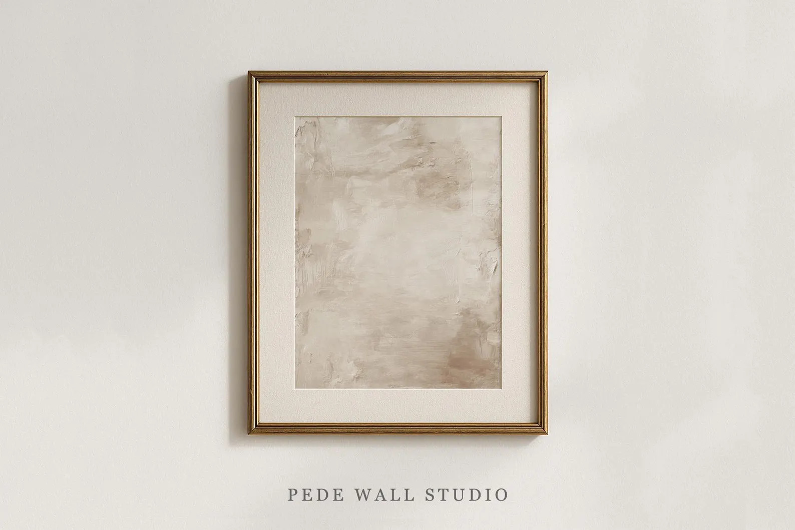 Neutral Abstract Printable Wall Art | Beige Minimalist Painting | Textured Canvas Art | Modern Vi... | Etsy (Global)