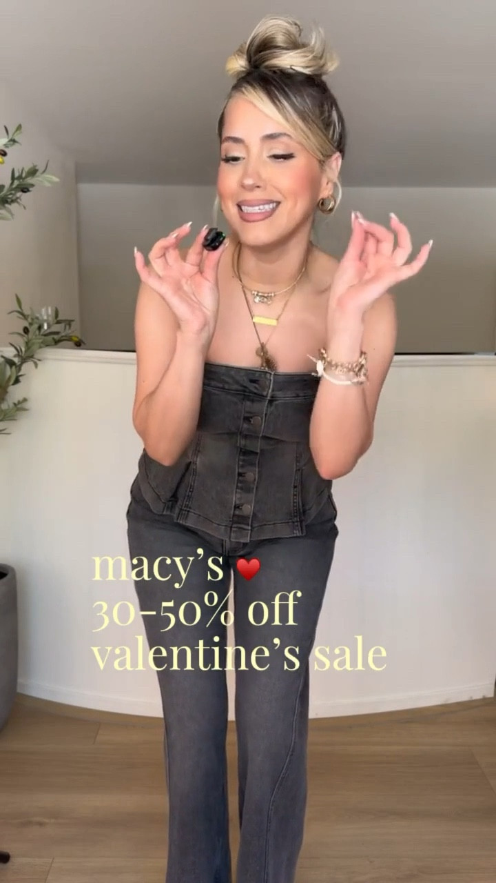 Shop the Valentine's Day Sale @macys from 2/5-2/9 💕🛍️ #macyspartner

I linked a bunch of other super cute pieces I LOVE from the sale!! 

Size 27 in jeans | SM in all tops | XS in denim matching top 



#LTKootd #LTKValentine #LTKgrwm
