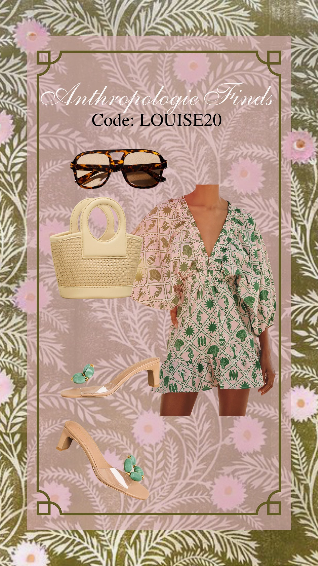 Anthropologie finds for spring! You may code LOUISE20 for 20% off through 3/9!