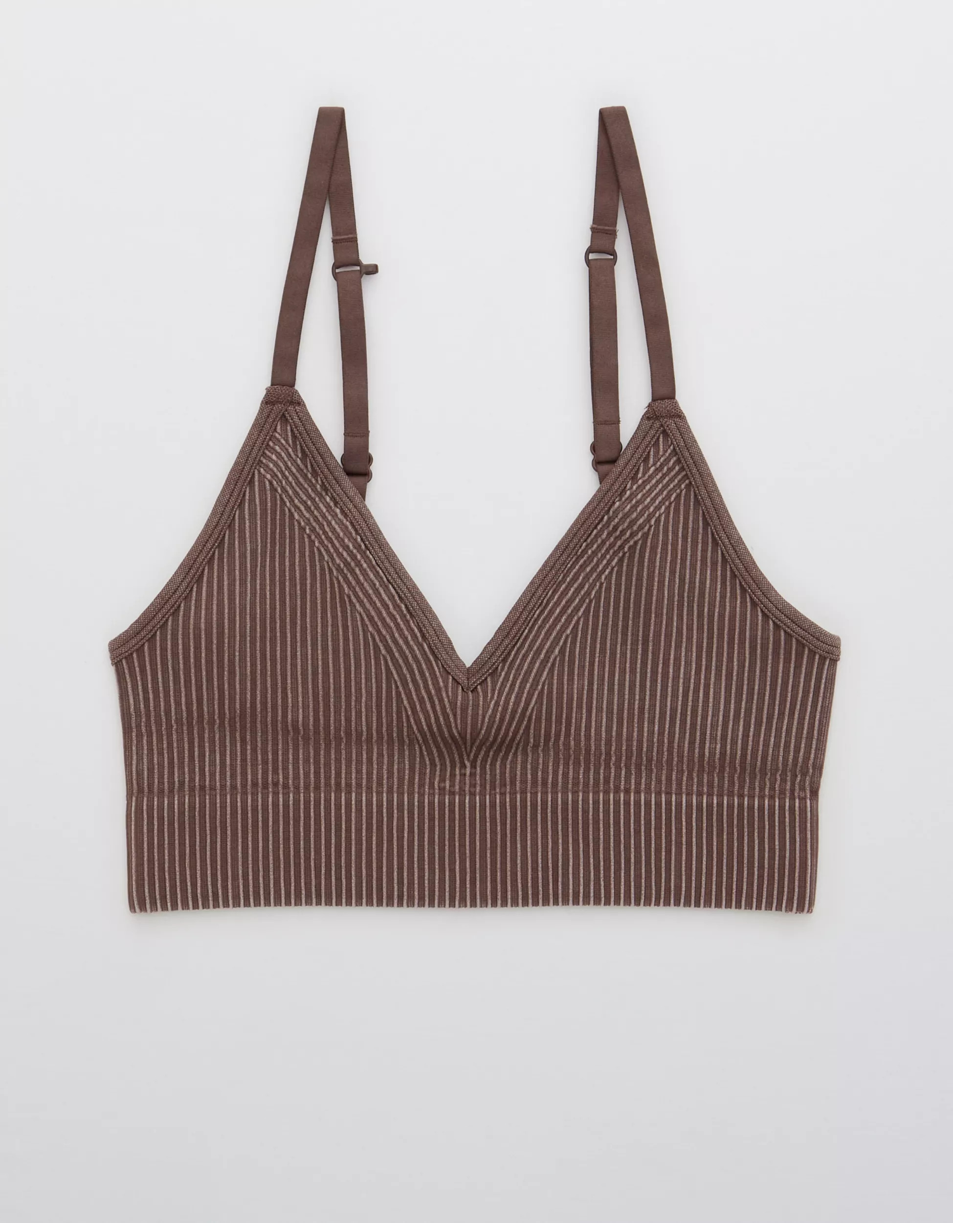 OFFLINE Seamless Washed Rib Sports Bra | American Eagle Outfitters (US & CA)