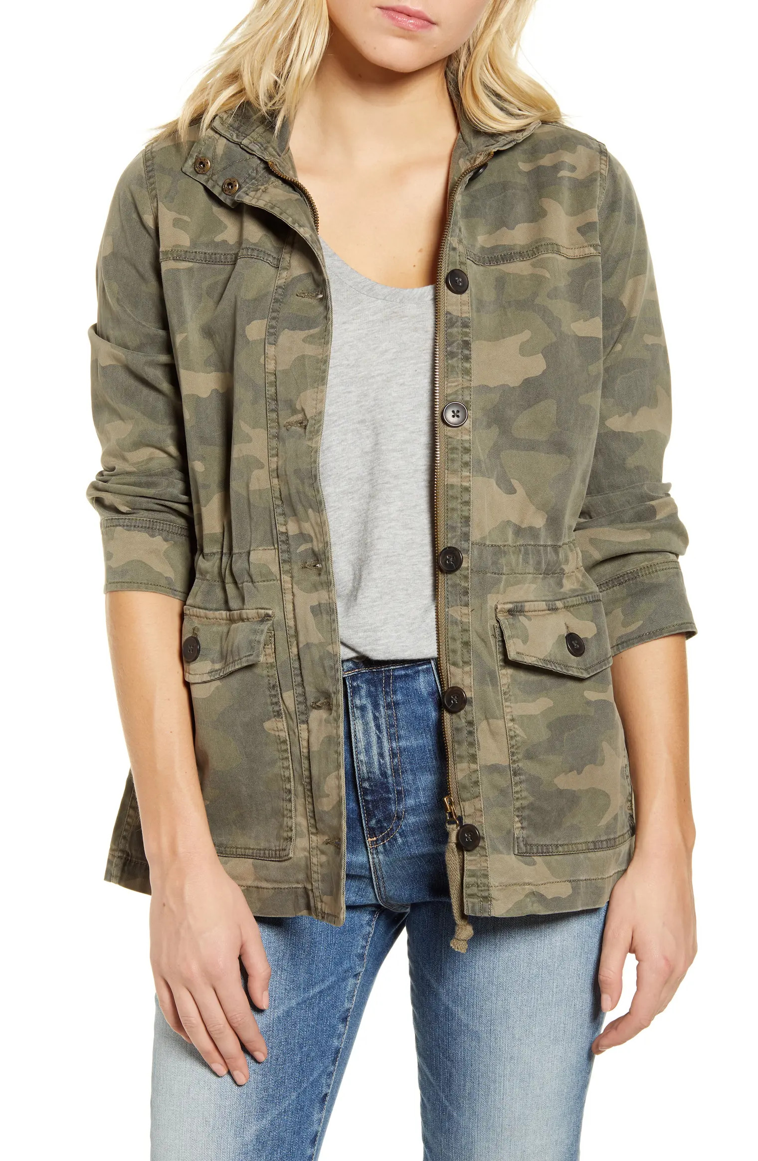Camo Print Utility Jacket | Nordstrom