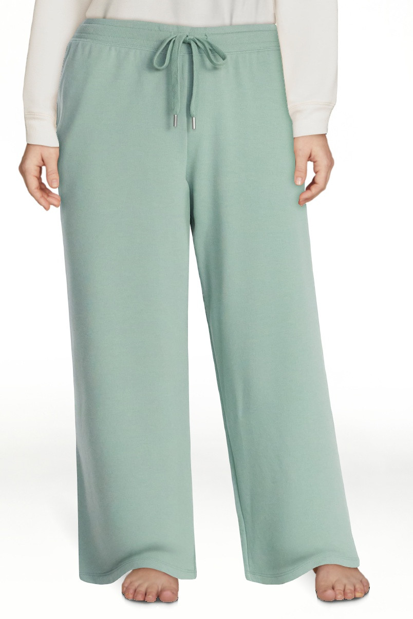 Joyspun Women's French Terry Knit Sleep Capri Pants, 25\u201d Inseam, Sizes XS-3X | Walmart (US)