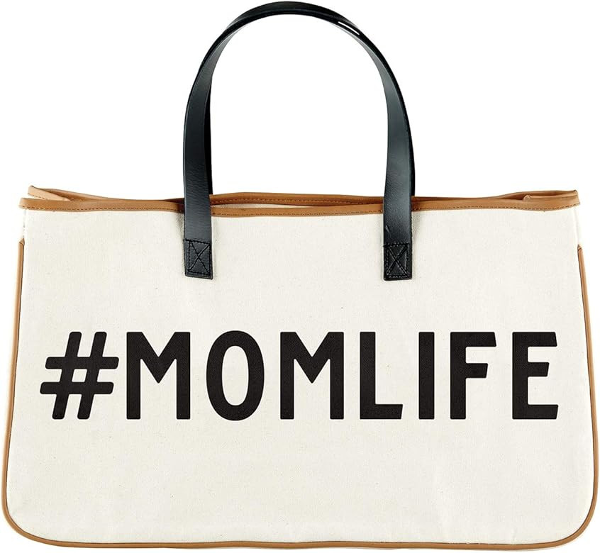 Santa Barbara Design Studio Tote Bag Hold Everything Collection Black and White 100% Cotton Canva... | Amazon (US)