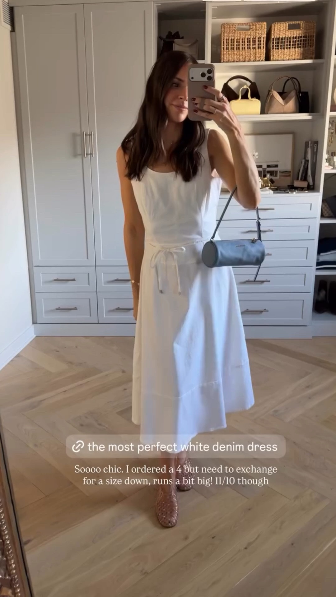 @whbm #whbmpartner  Soooo chic. I ordered a 4 but need to exchange for a size down, runs a bit big! 11/10 though