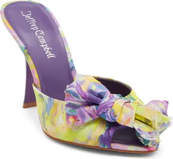 Jeffrey Campbell First Kiss Peep Toe Slide Sandal (Women) | Nordstrom | Nordstrom