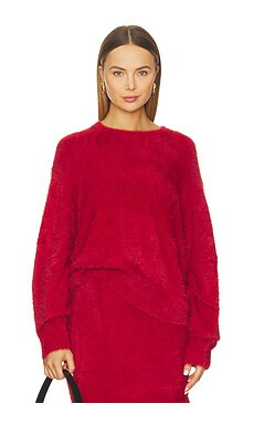 Helmut Lang Apex Crew in Red from Revolve.com | Revolve Clothing (Global)