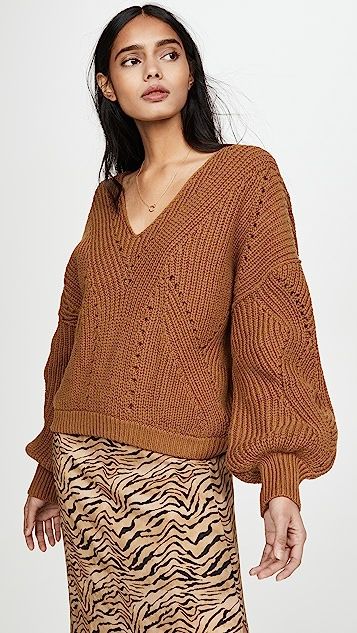 All Day Long V Neck Sweater | Shopbop
