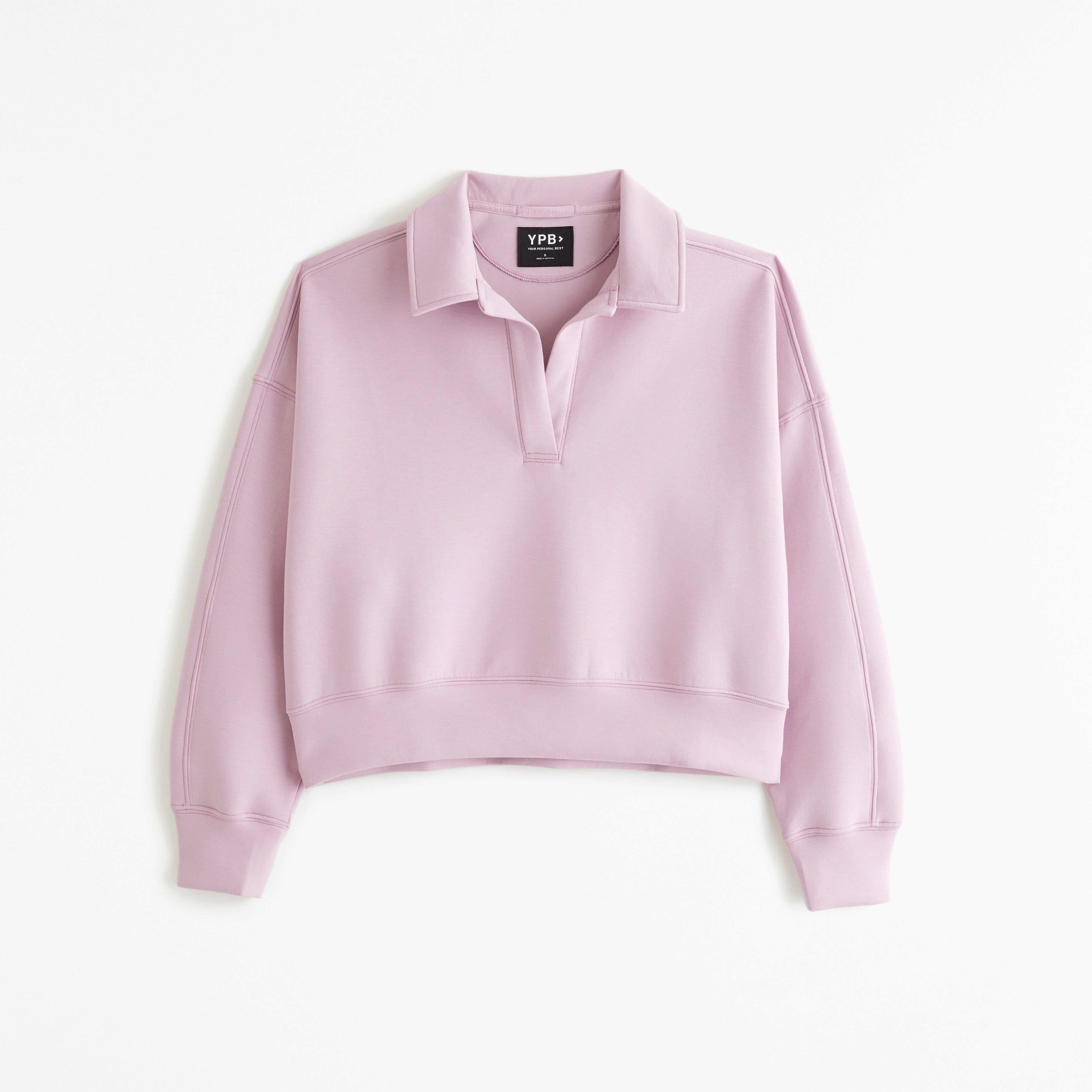 YPB neoKNIT Polo Sweatshirt | Abercrombie & Fitch (US)