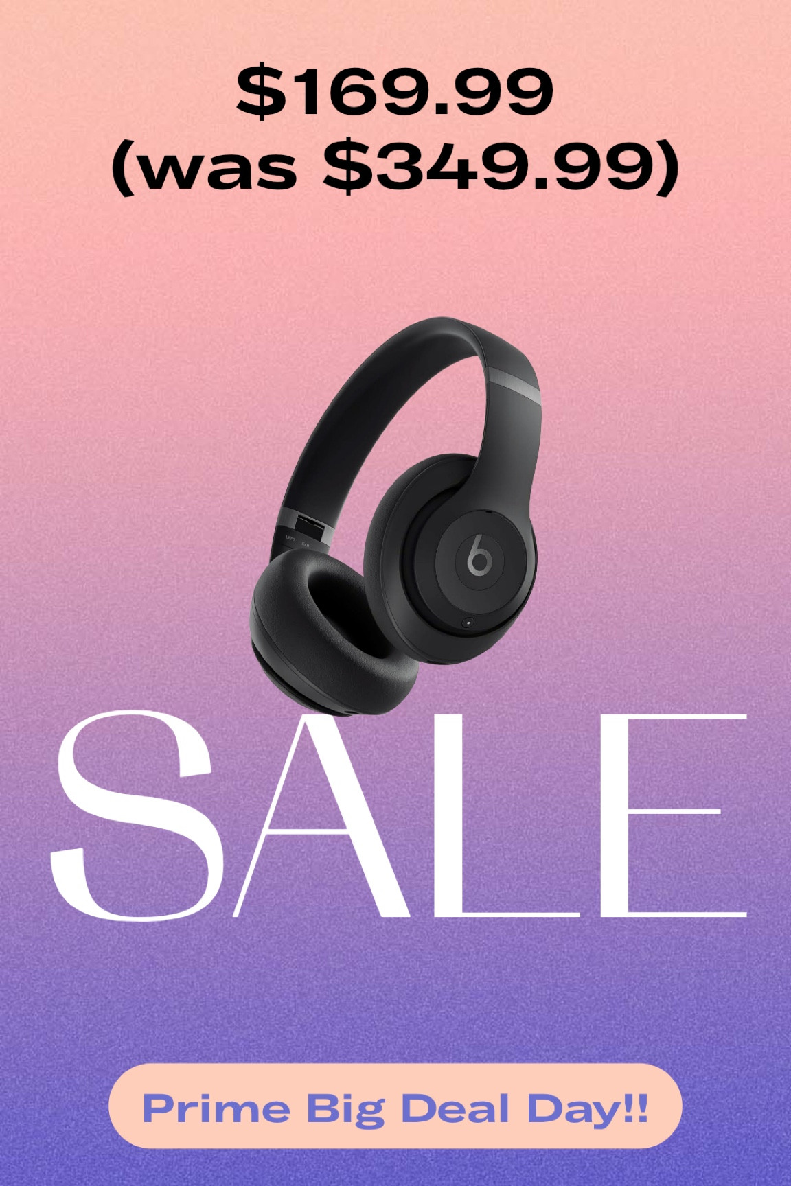 ‼️ PRIME BIG DEAL DAYS start today ‼️

I snagged these Beats Studio Pro Bluetooth Headphones for my hubby for Christmas 🎄!  You can’t “beat” the price!

Prime Day Deals, gift ideas, men’s gift idea, Christmas gift idea, beats headphones

#LTKSaleAlert #LTKGiftGuide #LTKxPrimeDay