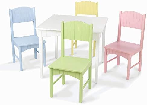 KidKraft 26101 Nantucket Table and 4 Pastel Chairs | Amazon (CA)