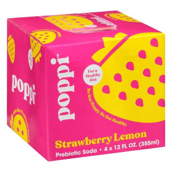 Poppi 4pk Strawberry Lemon | Walmart (US)
