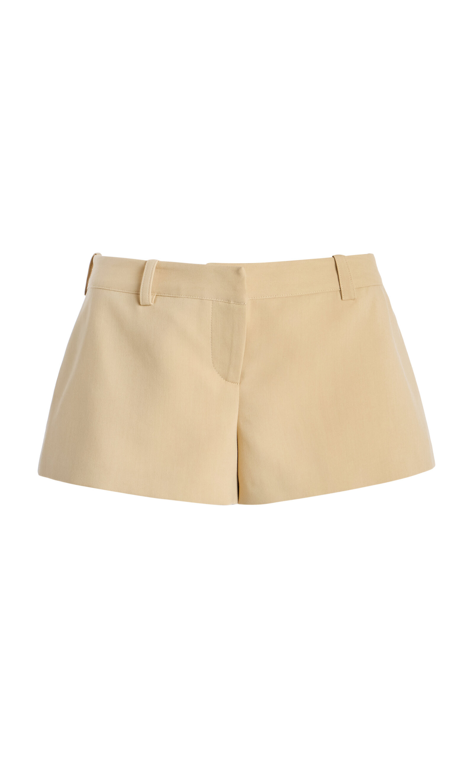 The Frankie Shop - Roma Mini Shorts - Neutral - L - Moda Operandi | Moda Operandi (Global)