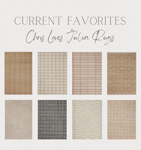 So many beautiful rugs from Chris Loves Julia x Loloi Rugs...

#LTKhome