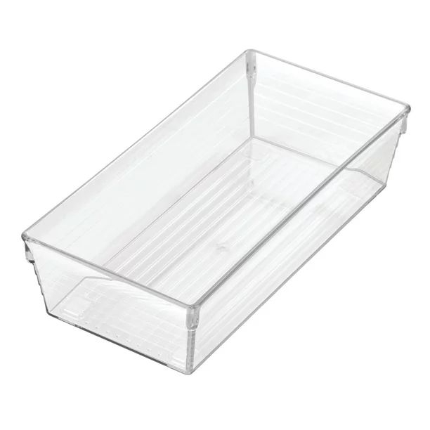 Mainstays Sierra Clear Plastic Drawer and Shelf Organizer Tray, 8" L x 4" W x 2" H - Walmart.com | Walmart (US)