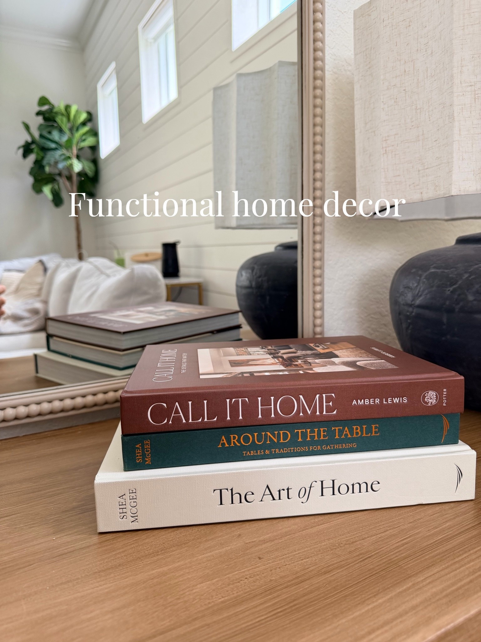 Use functional items to decorate your shelves and coffee tables/ and surfaces. They are so beautiful and great to look at

#LTKHome