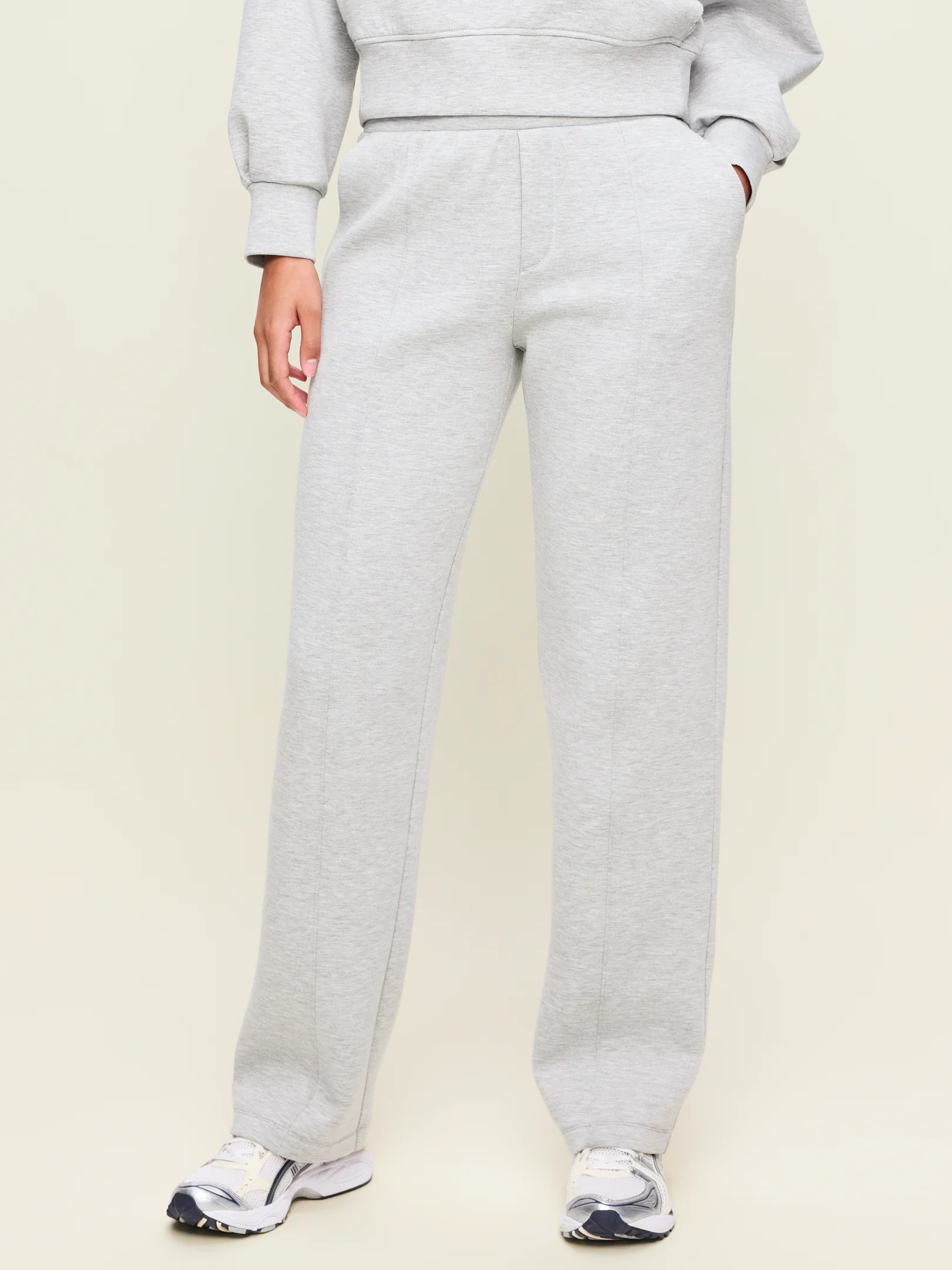 High-Waisted Bounce Fleece Trouser Sweatpants | Old Navy (US)