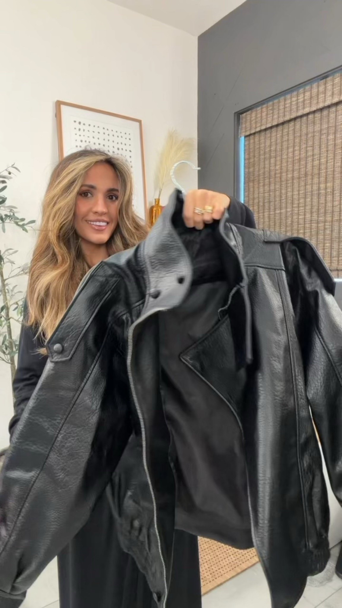 Casual outfit featuring my new fave leather jacket!! Linked a more affordable option that looks really similar too!

leather jacket, striped long sleeve, fall fashion, petite style, anine bing, zara, casual outfit (FB)

#LTKgrwm #LTKStyleTip