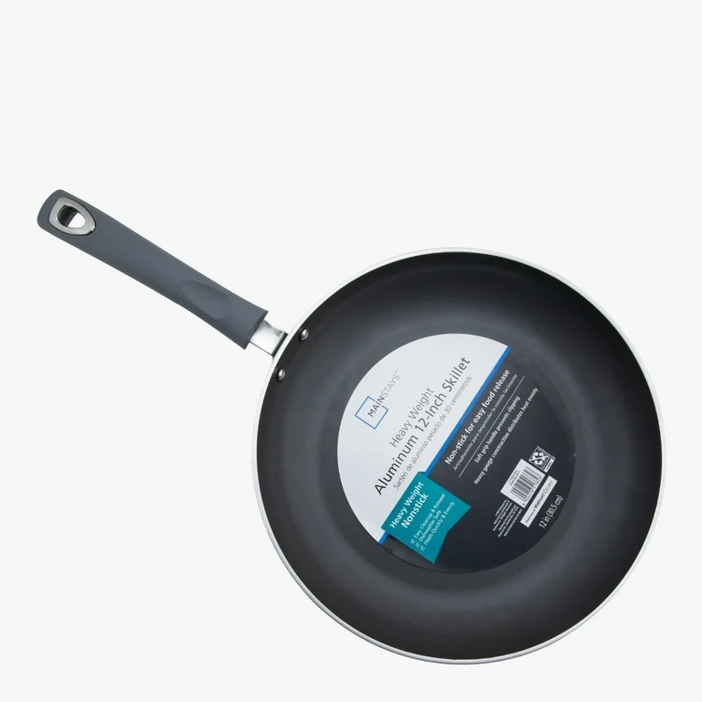 Mainstays Heavy Weight 12 inch Non Stick Skillet | Walmart (US)