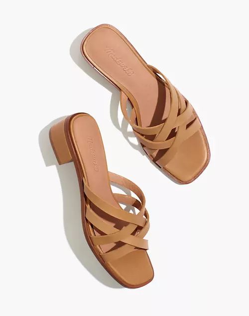 The Melanie Mule Sandal in Vachetta Leather | Madewell