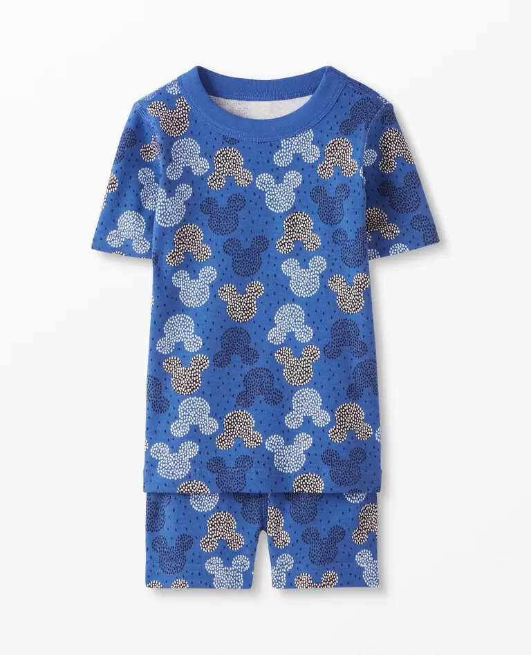 Disney Mickey Mouse Vacation Short John Pajama Set | Hanna Andersson