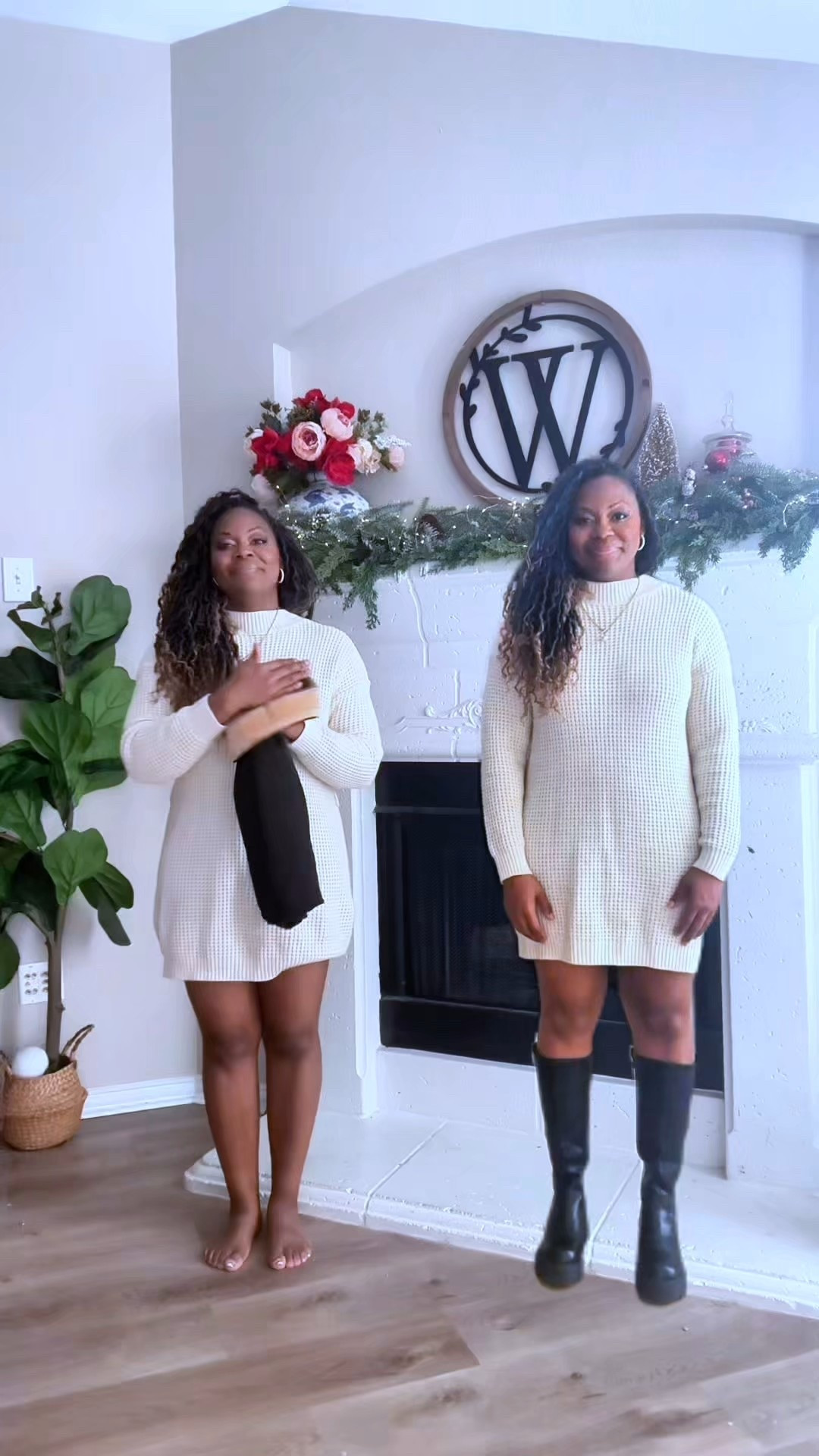 Sweater dress wearing vs. styling

#LTKgrwm #LTKFindsUnder50 #LTKootd
