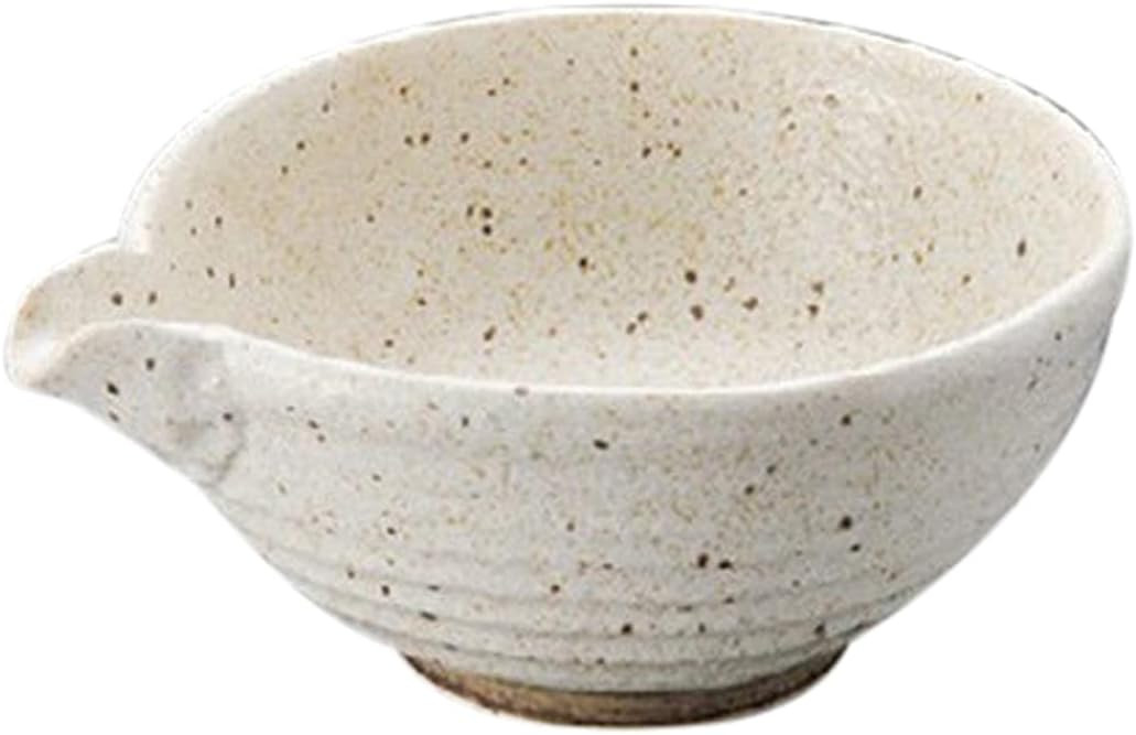 せともの本舗 10-Piece Small Bowl (Set of 10) Shino Mat 3.6 Single Mouth Bowl [5.1 x 4.5 x 2... | Amazon (US)