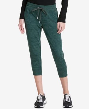 Calvin Klein Performance Seaside Haci Marled Cropped Joggers | Macys (US)